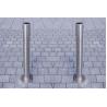 Buy cheap High Elasticity Stainless Steel Bollards Column Wall Thickness 3mm For Building / Road from wholesalers