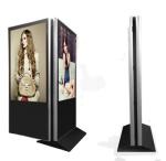 4G Network 43'' AD Kiosk Floor Standing LCD Advertising Display 1920x1080 /