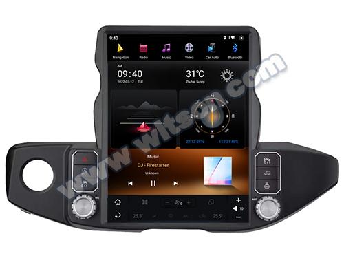 13.6" Screen Tesla Vertical Android Screen For Jeep Wrangler 4 JL 2018-2022 Car