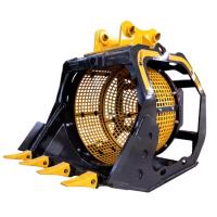 Buy cheap Rotary Screening Bucket Sieving Screening Bucket For 28-38tons Excavator product