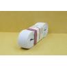 Buy cheap 1" Braided Elastic Band Paper Wrap 3mm White Home Decoration Sewing DIY OEM from wholesalers
