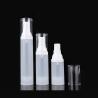 Buy cheap 15ML 30ML 50ML white plastic airless pump bottle packaging supplier from wholesalers