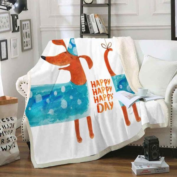 Buy cheap Anti Pilling Flannel Plush Fleece Throw Blanket Anti Wrinkle Super Soft from wholesalers