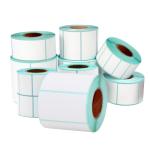 Wood Pulp BPA Free Glassine Paper Thermal Label Roll for Grease and Water