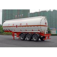 Buy cheap Liquid Tank Truck / Liquid Gas Semi-Trailer Stainless Steel 38CBM 3axles product