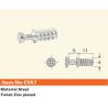 Buy cheap C057 Furniture connecting fittings:Steel bolt from wholesalers