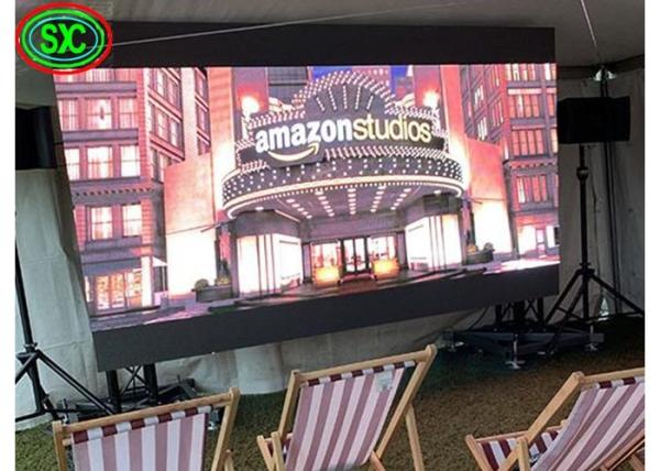 Quality P4.81 P3.91 Stage Background LED Display , LED Outdoor Advertising Screens Waterproof for sale