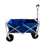 600D Oxford Cloth Bearing Solid Steel Wagon Stroller Cart Traveling Bag Trolley