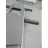 Buy cheap Gray Quartz Countertops Flat Eased Countertops Engineered Granite Countertops from wholesalers