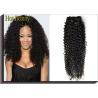 Buy cheap 6A Unprocessed Virgin Human Hair Deep Wave Natural Black 1b# , Avoid Shedding from wholesalers