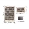 Buy cheap 63.5*38.1*2.5cm High Stretchable Gray Massage Acupressure Yoga Mat With Spikes from wholesalers