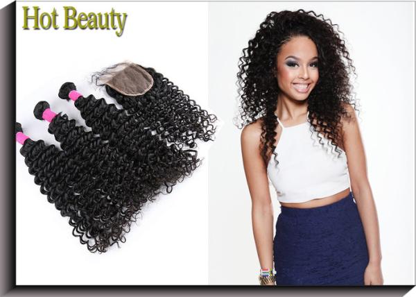 Buy cheap 5A Grade Brazilian Human Hair Charming Deep Wave Brazilian Hair Extensions from wholesalers