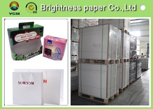 Buy cheap C1S ivory card Printing Paper , FBB White Back cardboard paper sheet/roll from wholesalers