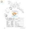 Buy cheap 38Q6-41100 Travel Motor Assy Excavator Final Drive Motor For Hyundai R210-9 R220-9 from wholesalers