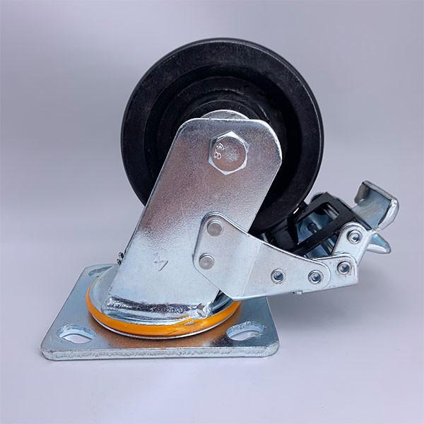 Buy cheap 5 Inch Heat Resistant Lockable Caster 500 Fahrenheit from wholesalers