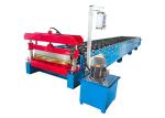High Efficiency 7.5-11kw Sheet Metal Roll Forming Machines 0.3-0.6mm Thickness