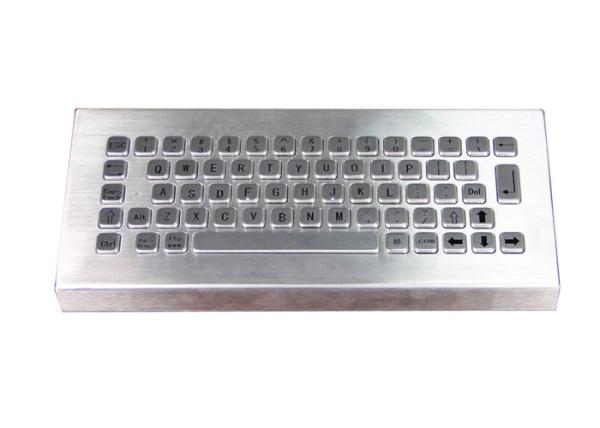 Buy cheap Waterproof Steel Industrial Desktop Keyboard 20mA For Workstation from wholesalers
