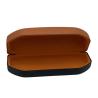 Buy cheap 63mm Silk Screen Printing Metal Glasses Case Sun Glasses Packaging Leather Iron from wholesalers