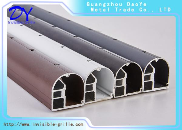 Buy cheap 6m / Set Invisible Safety Aluminum Rail Track Window Protection Steel Wire Grill from wholesalers