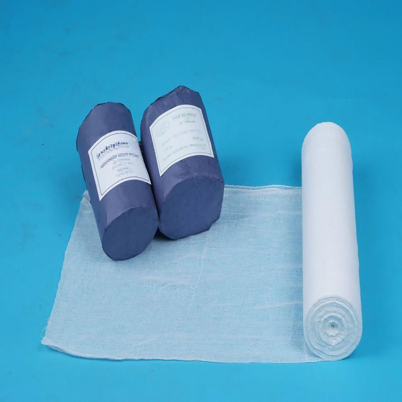 Medical Gauze Rolls Waterproof Wound Care Disposable Absorbent Gauze Rolls