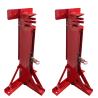 Buy cheap Three Stage Grain Bin Hydraulic Jacks Red Customized For Enamel Tank from wholesalers