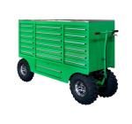 19 Drawers Stainless Steel Top Tool Trolley Cabinet for Iron Car Repair Garage