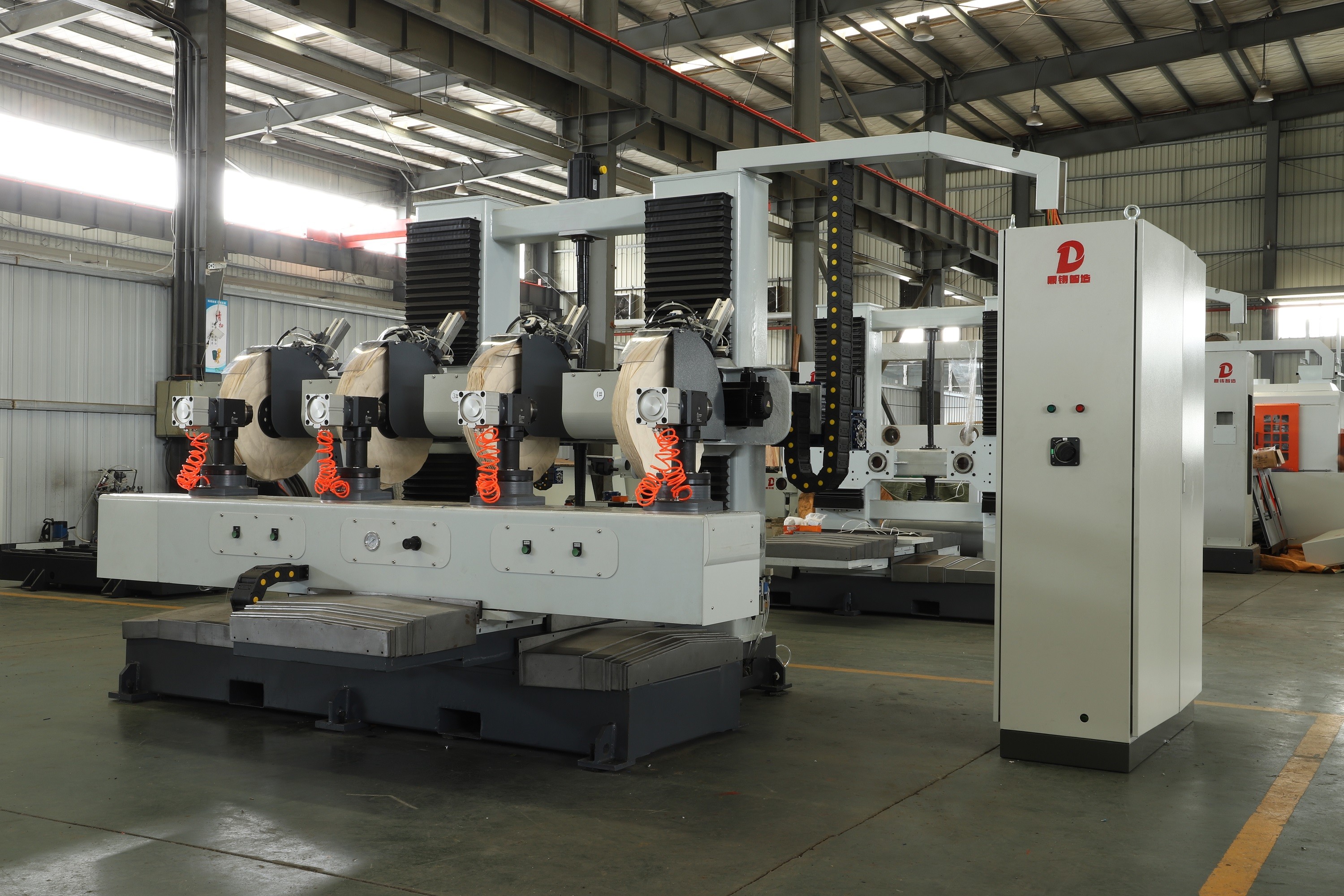 High Speed Metal Surface CNC Polishing Machine Perfect Finish Safety