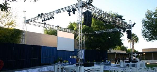 Buy cheap Outdoor Concert / Party / Wedding Stage DJ Truss For Speakers from wholesalers