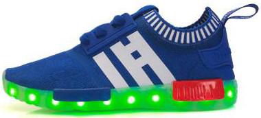 Buy cheap Children Toddler Boy Light Up Shoes , USB Rechargeable Lighted Tennis Shoes from wholesalers