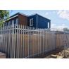 Buy cheap European Style Pvc Coated 3.6m Height Metal Palisade Fence Panels For Road Railway Security from wholesalers