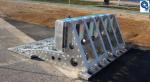 1144mm Length Musashi Mobile Vehicle Barrier