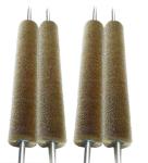 Customized Industrial Cylindrical Brush Conveyor Brush Roller For Wood Polishing
