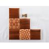 Buy cheap Dark Brown 152x152mm Interior Room Square Ceramic Wall Bread Tiles For Bathroom And Office from wholesalers