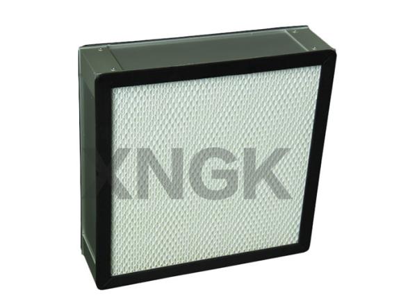 Buy cheap Waterproof Glassfiber Media Hepa Air Filter , H13 H14 Hepa Filter For Cleanroom from wholesalers