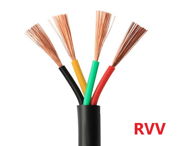 2 Core Insulated PVC Sheathed BVV/BV Electrical Wire for Multiple Core Applications
