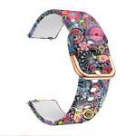 20mm / 22mm Multiple Printed Silicone Watch Strap Portable Replacement For Raw
