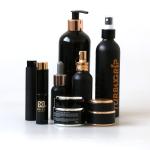 Empty Aluminum Cosmetic Bottles , White Talcum Powder Bottles With Sifter
