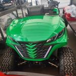 The New Off-Road 4-Seater Green High-End Electric Golf Cart Supports Customized