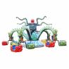 Buy cheap 5 Arms Theme Park Rides / Dragon Decorative Octopus Fair Ride from wholesalers