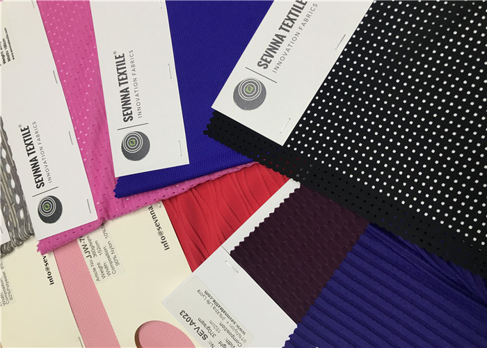 Eco Ribbed Spandex Lycra Recycled Swimwear Fabric 140cm Width