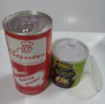 Food Grade Cylindrical water proof Paper Composite nut Cans , Aluminium Foil
