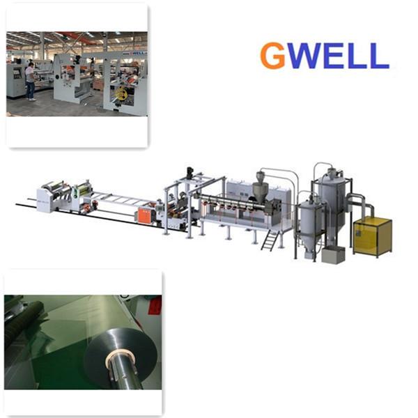 Buy cheap PET thermoforming Sheet Extrusion Machine PET Transparent Sheet Machine For package for food packaging from wholesalers