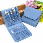 Manicure Set Nail Clippers Tools Household 4/12/16Pcs Stainless Steel Ear Spoon