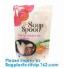 Buy cheap Salad Snack Powder Wheat Flour Stand Up Pouch Soup Spice Packaging Bag With Window,Soup Packaging Bag Food Grade Zip Loc from wholesalers