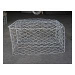 80x100mm Aperture Hot-Dipped Galvanized Gabion Basket for Woven Mesh Retaining
