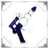 Buy cheap Blue Gun Glass Water Bubbler 9 Inches Glass Water Pipes For Smoking Hookah from wholesalers