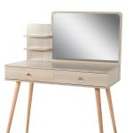 OEM Artistic Effect Wooden Dressing Table Apartment 120cm Height