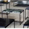 Buy cheap Creative Living Room Square Marble Coffee Table Rectangle Small Desk from wholesalers