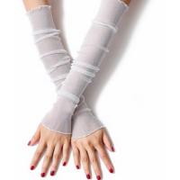 Buy cheap Lace Tinsel Summer Driving Gloves Ice Silk Sleeve Mesh Hosiery Foot Cover product