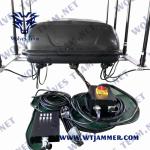 TNC Antenna 500W Vehicle Bomb Jammer Waterproof Radio Controlled 500m